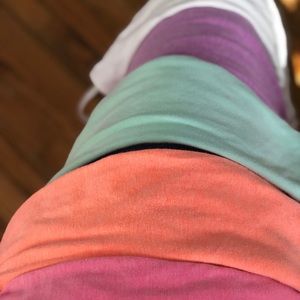 Colorful undershirts